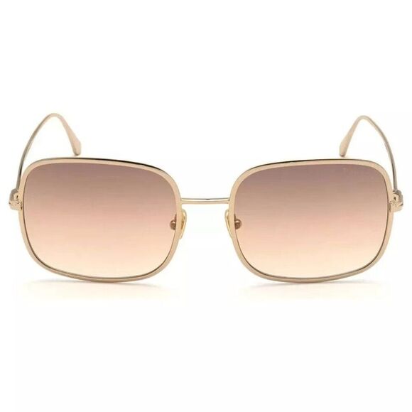 New Authentic Tom Ford FT0865/5 28F Square Sunglasses